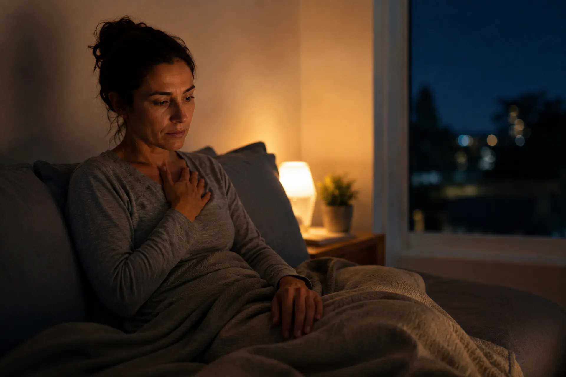 Ataque de ansiedad por la noche: qué hacer cuando aparece de madrugada